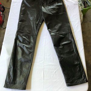 Woman's Leather Pants! Size 4